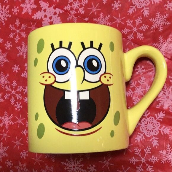 Mug Sponge Bob square, pants, Nickelodeon, coffee mug - Picture 1 of 5